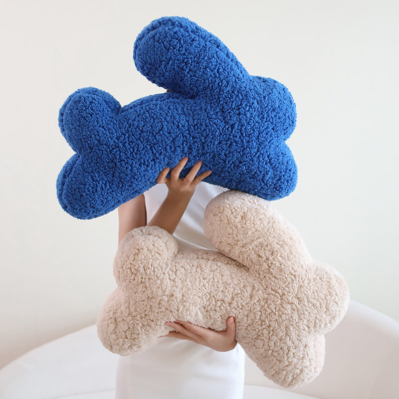 Rabbit Plush Pillow Soft Decorative Cushion