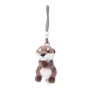 Otter Plush Keychain Soft Stuffed Animal Pendant
