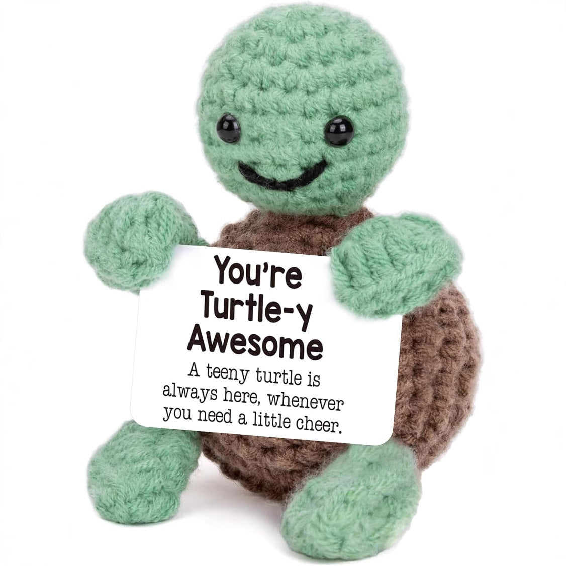 Mini Crochet Turtle Plush Toy