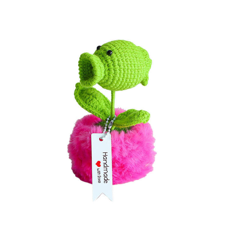 Cute Knitted Plant Plush Toy