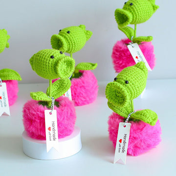 Cute Knitted Plant Plush Toy