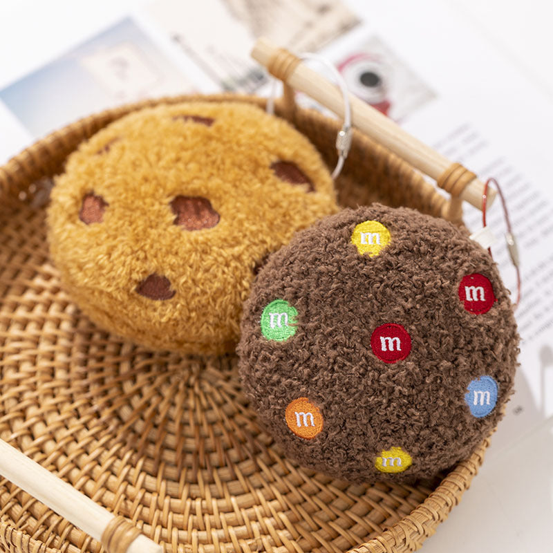 Round Cookie Plush Pillow Soft Decorative Cushion